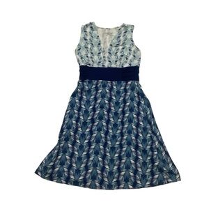 Patagonia Margot Sleeveless Dress Sz XS Big Sur Teal